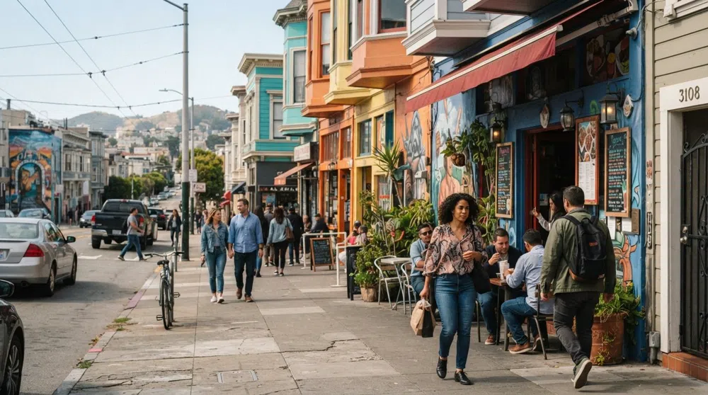 Mission District, San Francisco: burritos, murals and late-night heat