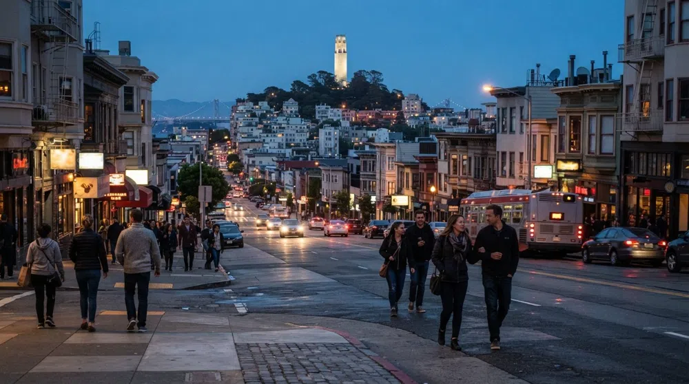 North Beach, San Francisco: the city’s densest few blocks of eating, drinking and lore