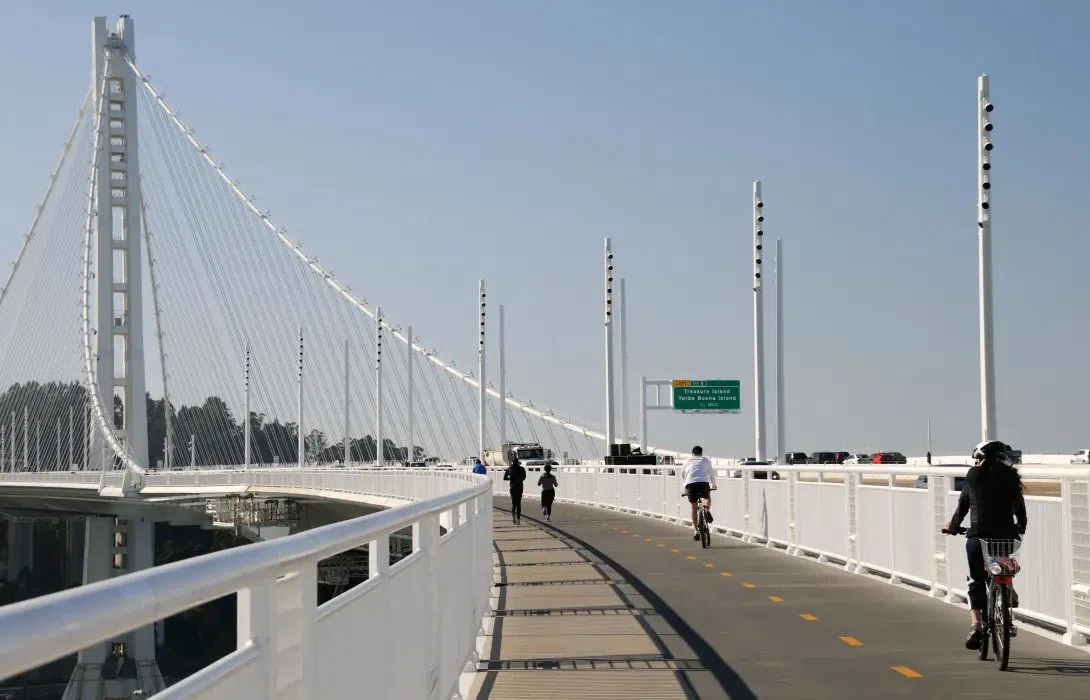 Bay Bridge Trail (Alexander Zuckermann Bicycle-Pedestrian Path), São Francisco
