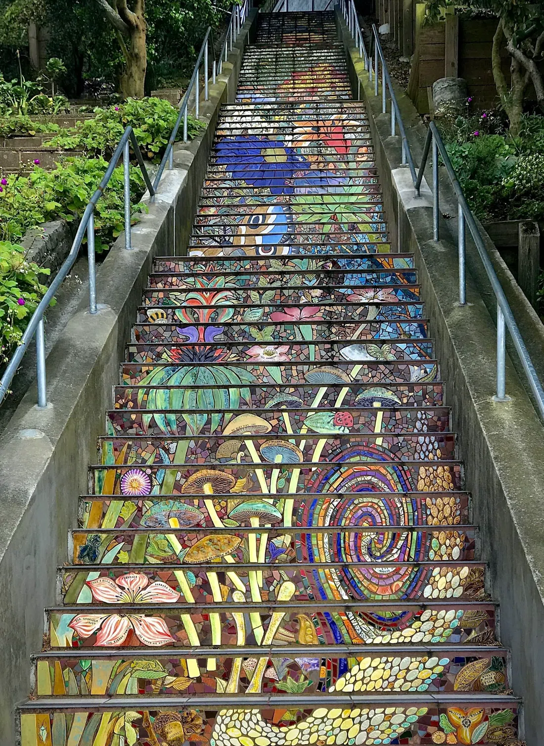 Hidden Garden Steps, San Francisco