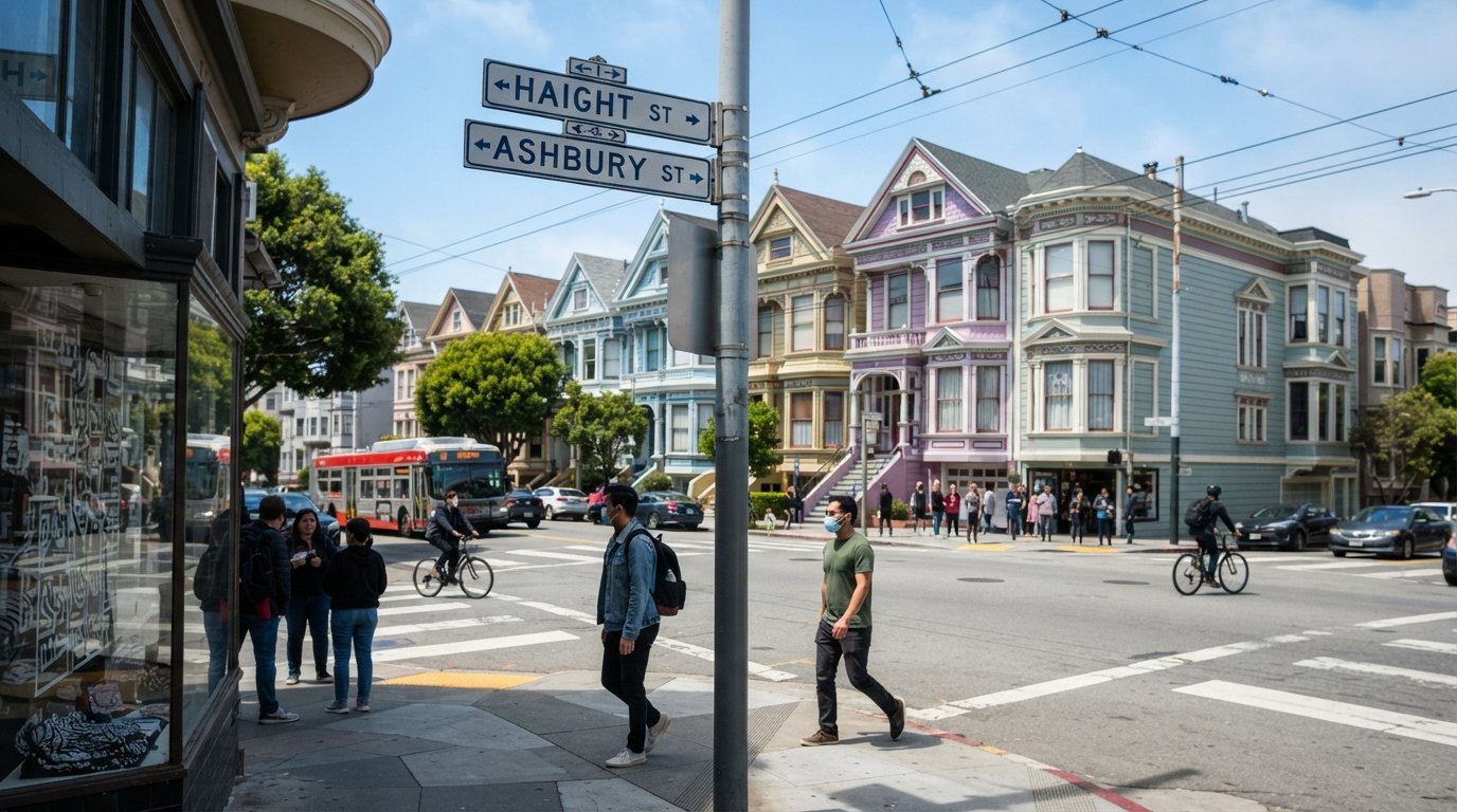 Haight-Ashbury, San Francisco: counterculture, record crates and a real food revival